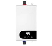 Calentador de agua más nuevo de 4500 W Calentador de agua instantáneo Grifo instantáneo sin tanque Grifo Grifo de agua caliente LED Enchufe digital...