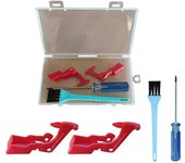 Botón de interruptor de gatillo para V10 V11 SV12 SV14 Aspiradora Kit de piezas de repuesto de botón de interruptor rojo Como se muestra