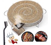 Generador de humo frío Generador de humo frío Barbacoa redonda de ahumado en frío de acero inoxidable para ahumador de parrilla, ahumador en frío d...