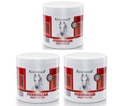Krauterhof 3x Betz Kruterhof Bálsamo Cálido para Caballos Extra Fuerte 100 ml