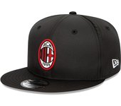 Gorra New Era 9Fifty Snapback - RIPSTOP AC Milan Negro S/M