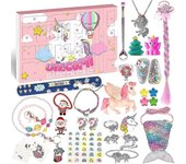 Calendario de Adviento de unicornio para niña 2023 Navidad, 24 días Regalos novedosos,-Yvan Estilo 2