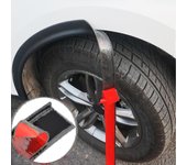 Universal Fender Flares Car Wheel Arches Wing Expander Arch Eyebrow Mudguard Lip Body Kit Protector