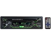 Estéreo de coche con Bluetooth, Single Din Radio Fm Media Player Receptor de audio USB / TF / SD / AUX, manos libres