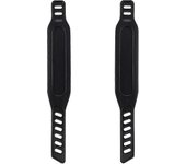 West&month Correas de pedal de bicicleta estática, correa de pedal universal de longitud ajustable de alta resistencia que se adapta a la mayoría d...