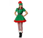 Disfraz De Elfo Y Sombrero Para Mujeres Y Niña, Traje De Navidad 160cm