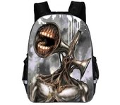 Niños Sirena Cabeza Mochila Para Dibujos Animados Impresión Adolescentes Impermeable Mochila Escolar Moda Lindo Niños Mochila Unisex mochila 2 13inch