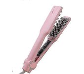 Volumizing Plancha de plancha de pelo Crimpadora de pelo de cerámica Rizador de pelo esponjoso