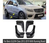 para Mercedes Benz GLE M Clase W166 2012 ~ 2019 Guardabarros de la rueda delantera trasera Guardabarros Guardabarros Guardabarros Guardabarros Prot...