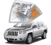Para Jeep Compass 2007-2010 Car Turn Signal Corner Light Housing Left