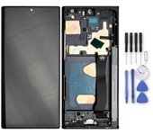 Wigento Para Samsung Galaxy Note 20 Ultra Display Full TFT con Reparación de Repuesto de Marco Negro