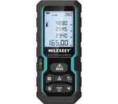 Medidor de distancia láser digital - Mileseey 50M / 165Ft - Nivel electrónico - Medida pitagórica - Retroiluminación LCD