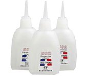 3 piezas 502 Super Glue Instant Quick Cyanoacrylate Adhesivo fuerte Quick Bond Leather Rubber Metal Office Supplies Fast Glue 25g