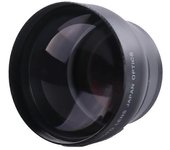 Teleobjetivo de 58 mm Lente teleconvertidor universal 2.2X Accesorio de cámaras DSLR