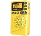 Radio digital DAB de bolsillo Radio digital Mini DAB + con reproductor de MP3 Radio FM Pantalla LCD