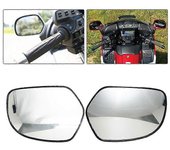 Redkid Para Honda Goldwing Gold Wing Gl1800 Gl 1800 2001-2012 2011 Espejos laterales retrovisores transparentes Vidrio Accesorios de motocicleta iz...