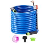 Succebuy Manguera de agua calentada de 100 pies para RV, anticongelante de manguera de agua potable calentada a -45F, autorregulable automático, si...