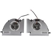 unbrand para MSI GP76 Leopard GE76 Raider Laptop CPU Cooling Fan 12V 4pin GPU Radiador CPU GPU