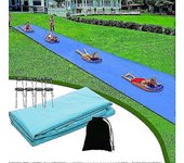 Tobogán acuático de surf gigante divertido toboganes de agua de césped