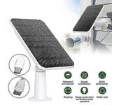 Paneles solares 4W para Eufy Eufycam 2/2 Pro/2C/2C Pro/E Montaje en pared con 9,8 pies de potencia blanco 1pc -