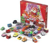 Magene Cars Calendario de Adviento de Navidad 2022 24 piezas Pull Back Vehicles Regalo de cuenta regresiva para niños Calendario de cuenta regresiv...