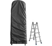 Cubierta de escalera plegable, protector de escalera a prueba de polvo, cinturón impermeable, cordón, escalera, patio, jardín, exterior, hogar