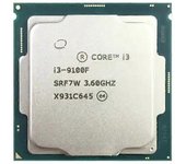 Procesador i3-9100F 4Cores 4Threads LGA1151 CPU