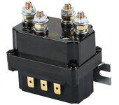 12v Winch Rocker Switch Thumb 250a Solenoid Relay Contactor Winches para Atv Utv