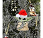 Bebé Yoda Decoración de fiesta de Navidad Árbol de Navidad Colgantes Adornos colgantes H