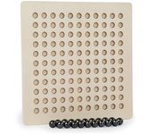 Juego de escritorio educativo de entrenamiento de estrategias de juego de ajedrez de inducción magnética para la casa C