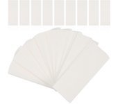 500 Pcs Cromatografía Tiras de papel Experimentos Filtros Papeles para separación de pigmentos y experimento científico para laboratorio Blanco 7.5...