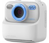 P79 Pantalla de 2.4 pulgadas Cámara instantánea para niños Juego divertido HD Cámara recargable de doble lente con memoria 32G Ca Multicolor White