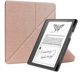 Para Amazon Kindle Scribe Origami Stand PU Leather + TPU E-book Reader Case Cubierta de lector electrónico a prueba de golpes con activación / susp...