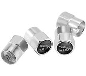 4pcs aleación de aluminio rueda de coche neumático tapas de válvula polvo accesorios para Jaguar Xf Xj Xfr Xkr Xjr S-type F-type X-type F-pace I-pa...