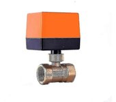 1/2" 3/4" 1" 2" Válvula de bola motorizada 220v 12v 24v 3 hilos 2 puntos Control de latón Válvula de bola eléctrica 1-1 4 pulgadas 24VAC