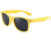 Gafas de sol de espejo plano para adulto Amarillo