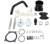 Kit completo de eliminación de enfriador de aceite EGR de acero inoxidable apto para Ford E-Series F-Series E-350 E-450 F250 F350 F550 6.0L