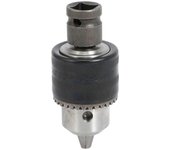 1.5-13mm Adaptador de taladro de mandril 1/2 pulgada cambió la llave de impacto en para taladros eléctricos negro