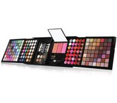 177 colores Combinación profesional de sombra de ojos con espejo y pincel Todo en uno Conjunto de paletas de maquillaje
