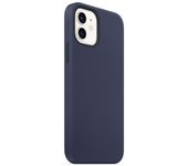 Funda de silicona con Magsafe para Iphone 12 12 Pro Deep Navy