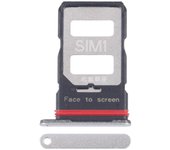 Wbtd Para Xiaomi Poco X6 Pro SIM Original + Bandeja de Tarjeta SIM Plata