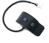 Controlador de velocidad del acelerador del scooter eléctrico para las piezas de accesorios del scooter eléctrico HX X6 X7 X8 negro