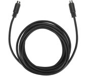 Cable de entrada de sonido macho de 9 pines a macho de 9 pines Cable profesional Mini Din de 9 pines compatible con Media Ce