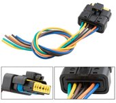 11 6pin fit fPara Renault MK3 CLIO 3 Arnés de cables de placa de circuito de luz trasera trasera
