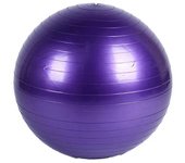 Pelota de estabilidad de ejercicio de fuerza estática: mejora la estabilidad y la fuerza del núcleo Púrpura 45cm