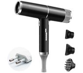 Secador de pelo profesional con difusor - Icetek Secador de pelo iónico negativo 2000w