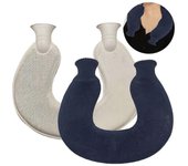 Botella de agua caliente en forma de U para cuello y hombro, bolsa de agua caliente más caliente COLOR 3