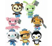8' The Octonauts Octo Glow Crew Pack Percebes Kwazii Peso Peluche Muñeco Regalo Niños