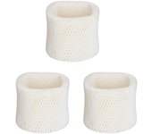 3X 1 Reemplazo de filtros humidificadores para HU4801 HU4802 HU4803 HU4811 HU4813 Blanco