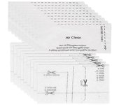 Filtro de motor de aspiración para repuesto de accesorios de aspiradora Miele FJM GN Blanco